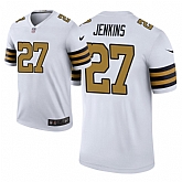 Nike Saints 27 Malcolm Jenkins White Color Rush Limited Jersey Dzhi,baseball caps,new era cap wholesale,wholesale hats